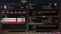Don’t forget to equip Shez with the Venin Edge weapon
