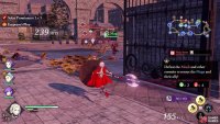 Each of the targets are being attacked by three bigger enemies