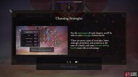 The main battle of each chapter will allow you to choose Strategies before it begins