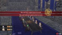 The character(s) whose suggestion you selected will earn Morale and Support Points.