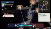 while selecting an enemy will cause them to attack or seize.