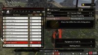 You can trade excess weapons and accessories for Smithing Stones at the Supply Master,