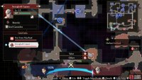 After creating the pontoon bridge, order some free hands to attack the fire orb strongholds.