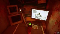 The Clementine notebook location is on the computer desk.