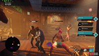 A full-on bar brawl ensues with fists flying absolutely everywhere.