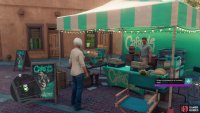 Buy anything from an open air shop to complete this objective.