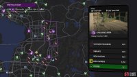 The location of the “Grisly Bear” collectible on the map.
