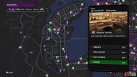 The location of the “Bowling Balls and Pin” collectible on the map.