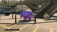 Take a picture of the “Golden Armadillo” collectible to obtain it.