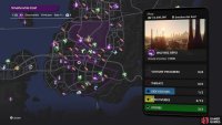 The location of the “Mechaburger Stand” collectible on the map.