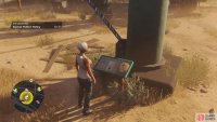 find a third sign near the base of the water tower,