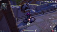 The first Concentration Ray device is on the under-construction tower in the Miner’s Camp.