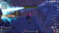 Direct the device underneath the D-02 Ruin towards the cliff below.