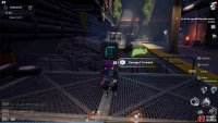 The first password terminal is in front of the set of mobs after you break the wooden barricade down.