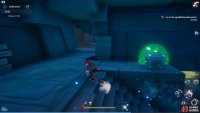 The first nr=romal chest is beside some cornered stairs to the left of the main pathway into the puzzle platform room.