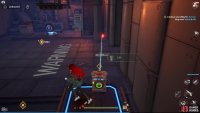 Place the laser projector on the moving platform