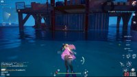 Swimming to the oil rig takes a while; we recommend the jetboard.