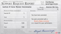 Turn in your current completed Requests to obtain the Bravery Badge