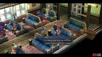 The boy will point out this purple-haired NPC, so speak to him once more to get bonus DP