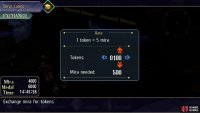 Exchange Mira for a starting purse of Medals, which you can use to play various games of chance on the casino floor.