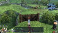 A locked gate will keep you from exploring a side area.