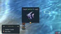 With the Feather Tackle fishing rod you can catch the Azelfish,