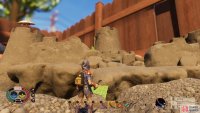 You’ll need to build a bridge to reach the area where the tower is located.