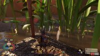 You’ll find plenty of Sprig, Plant Fiber, and Clover Leaf in the oasis in the southeast of the Sandbox.