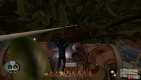 Take the zipline and jump off at the perfect moment