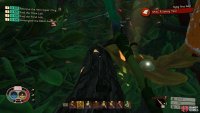 Head past the juice box to the first zipline