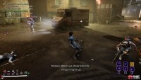 Look out for the laser sights from shooters, indicating incoming fire.