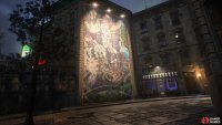 “GCU“ Street Art painted by the Gotham City University.