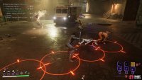 You should dodge the grenades from Grenadiers when you see the red markers.