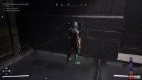 Quickly hop over the fence to get to the server before the plates come back online
