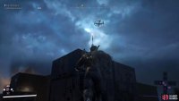 Stand on top of the Air Con, west of City Hall to reach the normal drone.