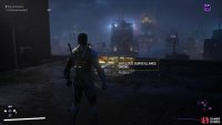Wait at the recharge station on top of Gotham City Hall for the shielded drone.