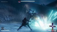 In melee, Mecha Freeze will punish proximity by slamming the ground with his tank&rsquo;s spider legs,