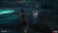 she’ll use her sword as a defense in addition to swinging it and lunging.