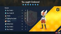 1 of 3: Cinderace Tera Raid Battle drops.