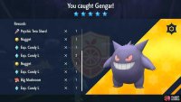 2 of 2: Drops from a 5-Star Gengar Tera Raid Event