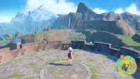 to find the  Gimmighoul Chest on top of the watchtower.