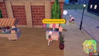 Head to the pink ice-cream stand!