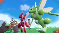 Kleavor, Scizor and Scyther in Scarlet & Violet. (Credit: The Pokémon Company)