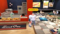 Inside, there’s a guy who teaches new sandwich recipes.