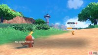 Weakening a wild Pokémon will make them easier to catch!