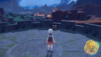 to find the  Gimmighoul Chest on top of the watchtower.