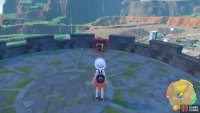 to find the  Gimmighoul Chest on top of the watchtower.