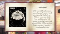 Briar has been doing a bit of research of her own, showing the trainer previously cencored or missing parts of the Scarlet/Violet book and setting up the story arc for both parts of The Hidden Treasure of Area Zero DLC