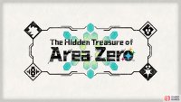 Following the this thrilling exchange, trainers are met with a loading screen followed by the exciting splash scrren for The Hidden Treasure of Area Zero DLC: Part 1 - The Teal Mask.