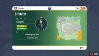 Leavanny Habitat Locations